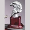 OCDAE215 - Silver Eagle Head Resin Trophy