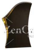 OCJLSU8BKG - 8" Black/Gold Acrylic Luminary Surge
