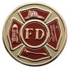 Fire Department, 2 Inch Litho Insert