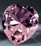 OCPRC8106S - Small Pink Optical Crystal Now & Forever