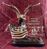 OCDRFB805 - 10" Eagle Resin Trophy