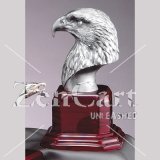 OCDAE215 - Silver Eagle Head Resin Trophy