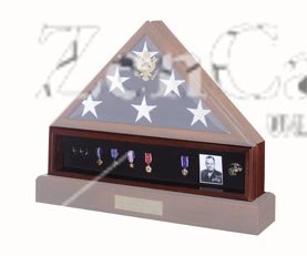 Medal Display Case (Cherry) - Click Image to Close