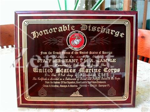 Honorable Discharge - Click Image to Close