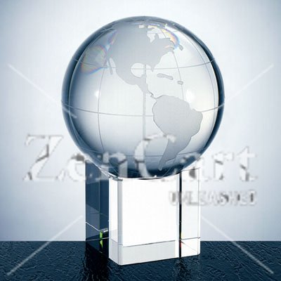 OCPRC5100CBEL - Large World Globe With Cube Base - Click Image to Close