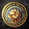 OCLO10 - Department Of The Navy Wood Seal