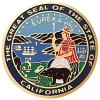 State Seal of California, 2 Inch Etched Enameled