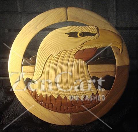 OCD149 - Wood Eagle Head - Click Image to Close
