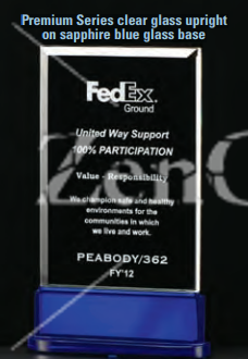 OCTG2447 - 4 5/8" x 8” Premium Series Glass Award - Click Image to Close