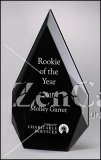 OCTA6755 - Medium Black Accented Flame Series Award