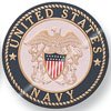 Navy 2" Embossed Litho - Click Image to Close