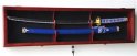 Cherry Deep 1 Sword and Scabbard Display Case Cabinet