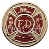 Fire Department, 2 Inch Litho Insert