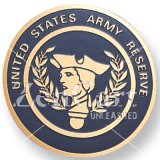 Army 2" Etched Enameled